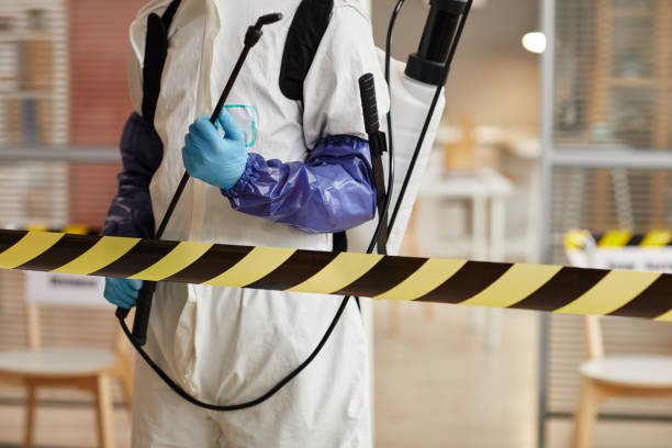 Professional Hoarding Cleanup technician working in Hanford, CA